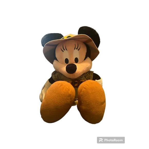 Disney Other - Disney Theme Parks Safari Minnie Mouse Plush NWT